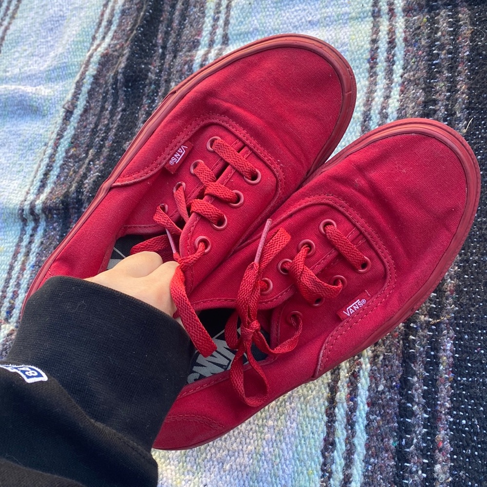 Red Vans